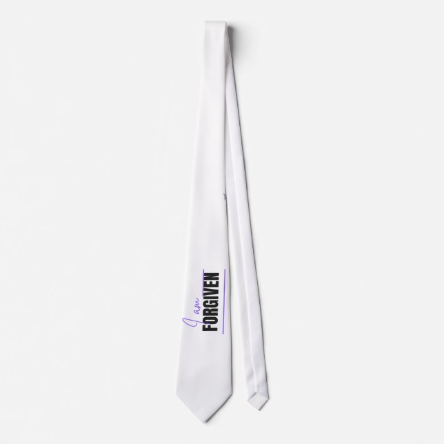 Corbata Soy Perdonada Christian Necktie (Anverso)