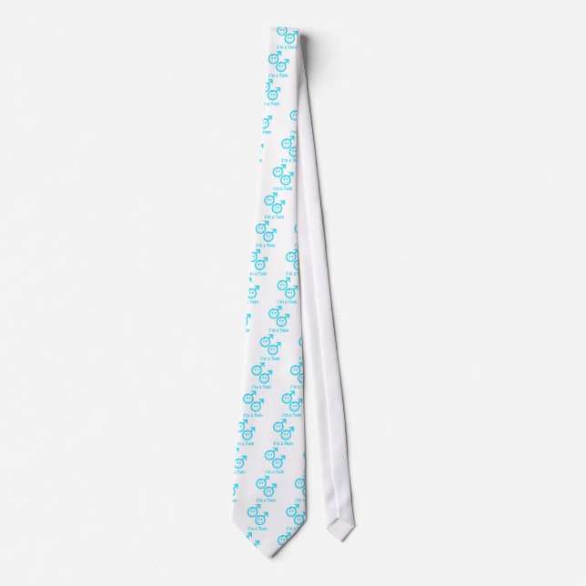 Corbata Soy un chico gemelo (Anverso)