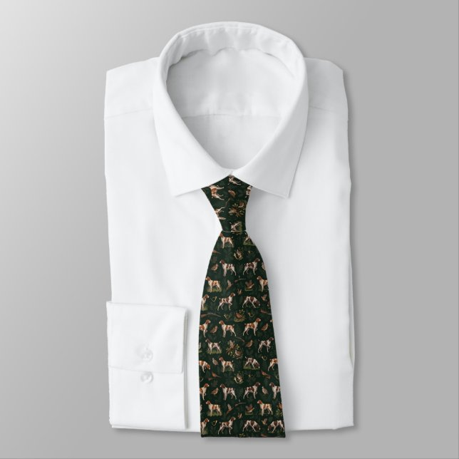 Corbata Spaniel Bretón  (Atado)