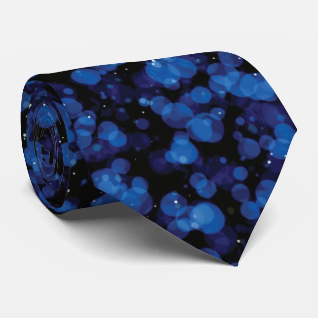 Corbata "Speckled Blue" / Neck Tie (Enrollado)