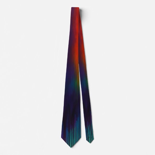 Corbata Spectrum Cascade - Abstract Drip (Anverso)