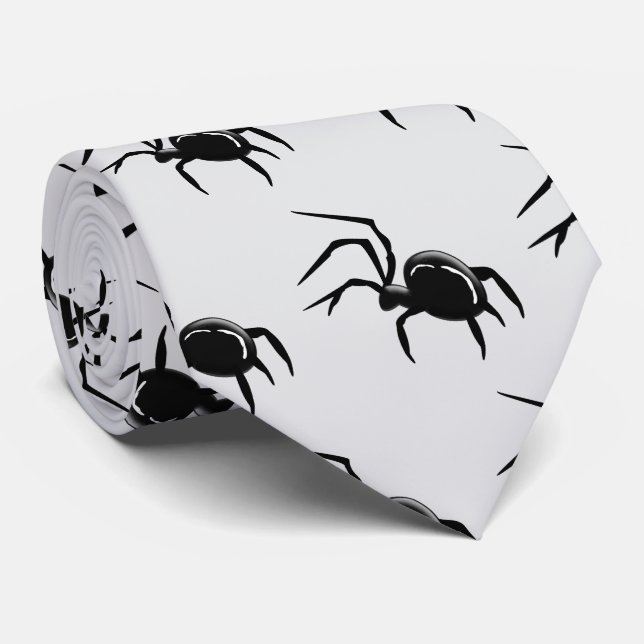 Corbata Spider Design (Enrollado)