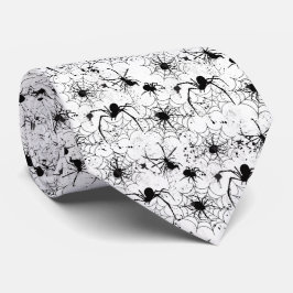 Corbata Spiderweb Pattern Halloween 