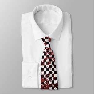 Corbata splatz a cuadros