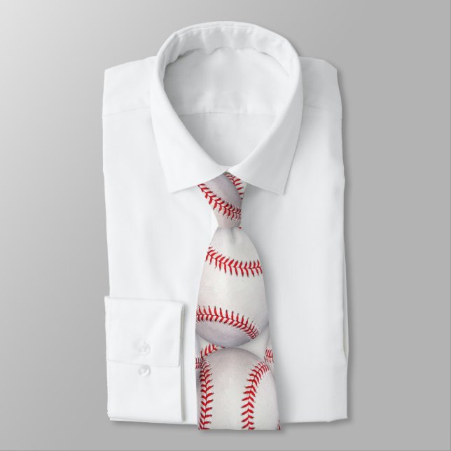 Corbata Sports Baseball Softball Necktie (Atado)