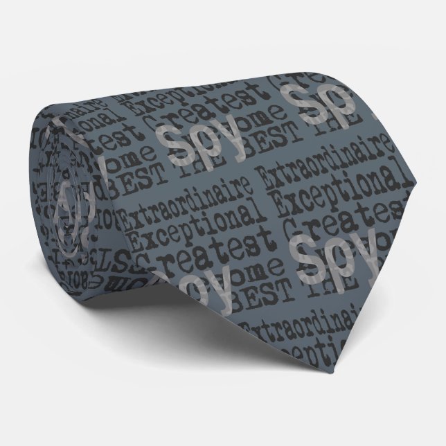 Corbata Spy Extraordinaire (Enrollado)