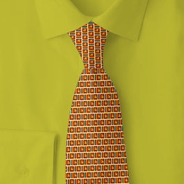 Corbata Sri Lanka Flag Brick Pattern