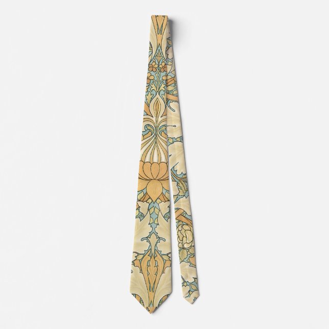 Corbata St. James de William Morris, Hojas de Acanto (Anverso)