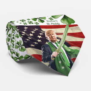 Corbata St. Paddy de Trump
