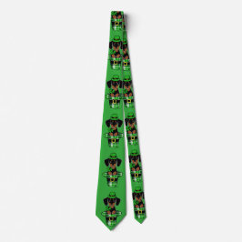 Corbata St. Patrick Day Dachshund Personalizado 4 veces