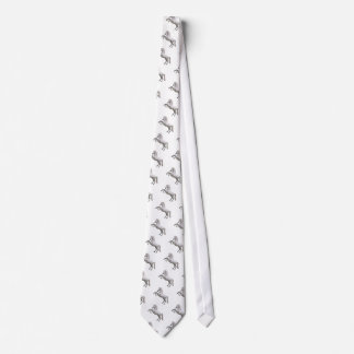 Corbata Stallion blanco