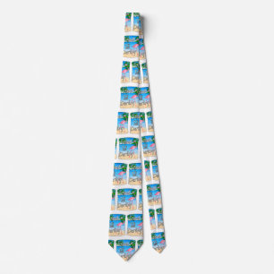 Corbata Stand Tall Darling Flamingo