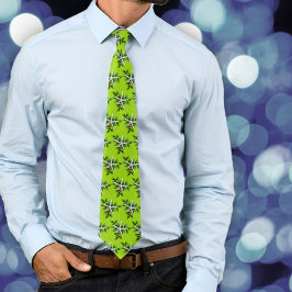 Corbata Starfish Holly Navidades Holiday Tie