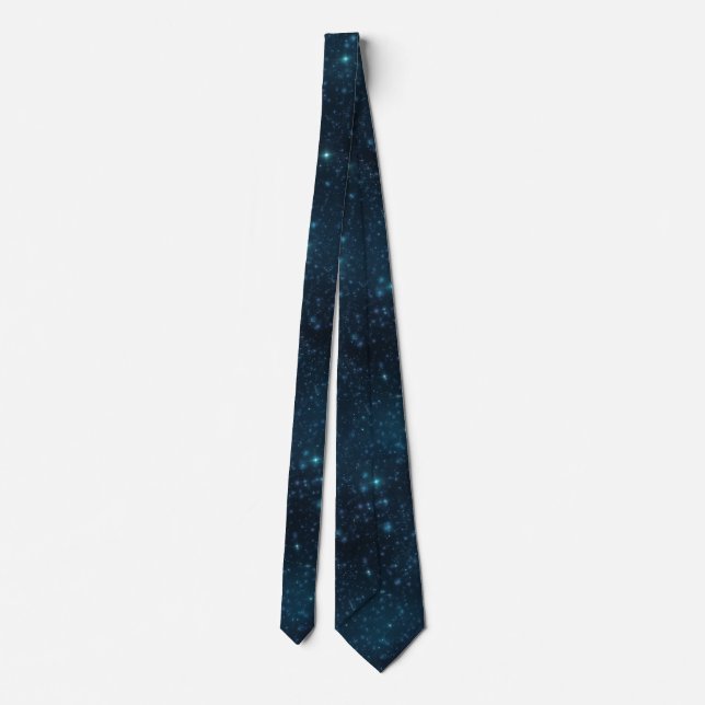 Corbata Starnight Sky AI Art (Reverso)
