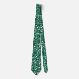 Corbata Starry Purpurina Neck Tie