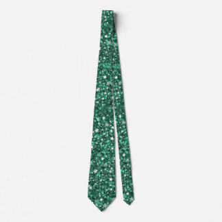 Corbata Starry Purpurina Neck Tie