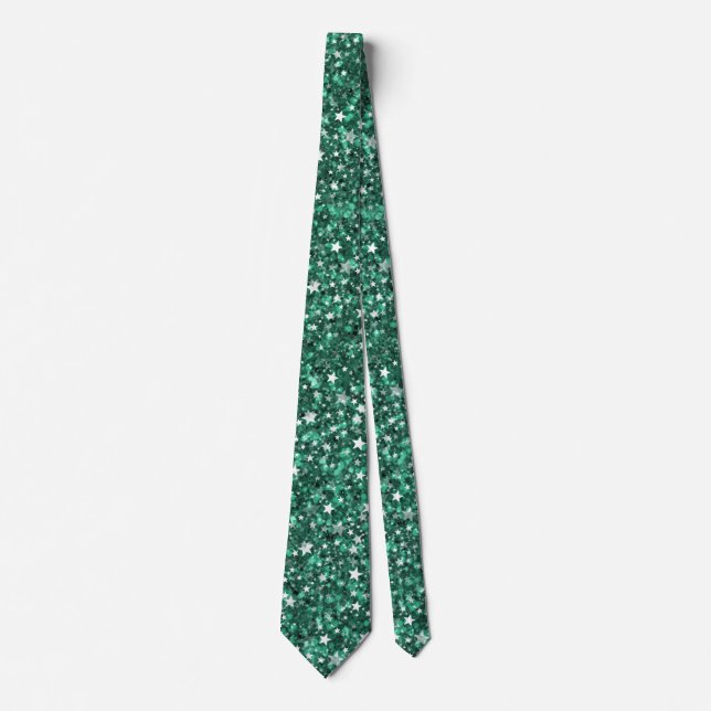 Corbata Starry Purpurina Neck Tie (Anverso)
