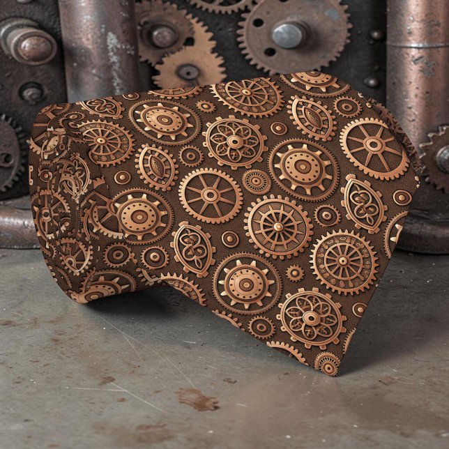 Corbata Steampunk Gears Custom Necktie Tie (Subido por el creador)