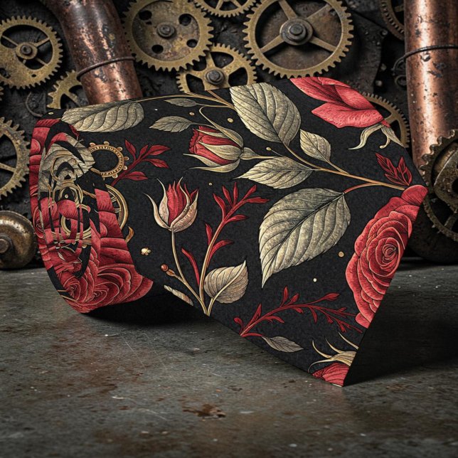 Corbata Steampunk Industrial Custom Necktie Tie (Subido por el creador)