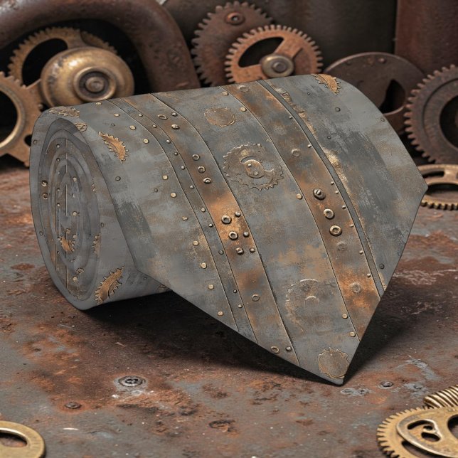Corbata Steampunk Industrial Personalizada (Subido por el creador)