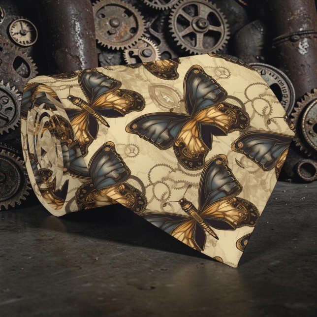Corbata steampunk industrial personalizada (Subido por el creador)