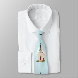 Corbata Steeple Church Tie