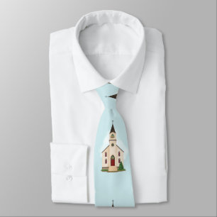 Corbata Steeple Church Tie