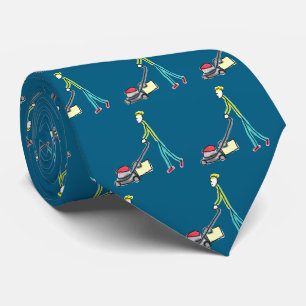 Corbata Stickman Cortador de Césped
