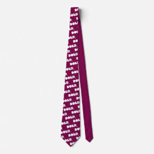 Corbata Stoa Bold Burgundy Necktie