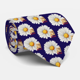 Corbata Stoa Daisy Navy Necktie