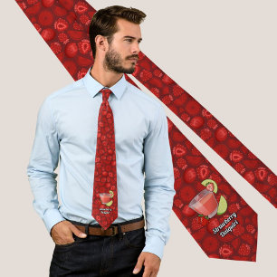 Corbata Strawberry Daiquiri Tie