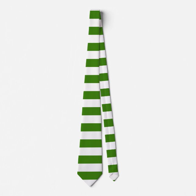 Corbata STRIPS Verde cualquier color (Anverso)