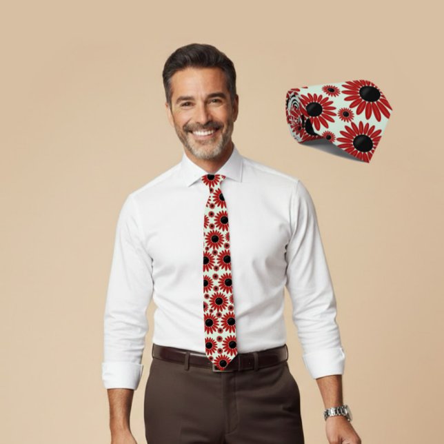 Corbata Suaves Florales de Emperatriz Terciopelo (Subido por el creador)