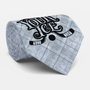 Corbata Sube tu zapato de hielo (hockey)