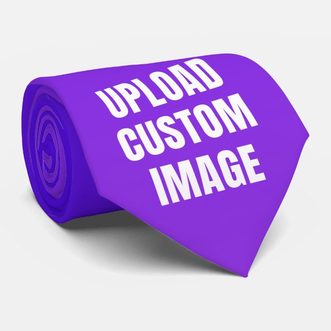 Corbata Subir 2 imagen personalizada - Agrega la tuya para (Enrollado)