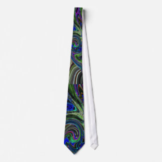 Corbata submarina del vórtice que brilla