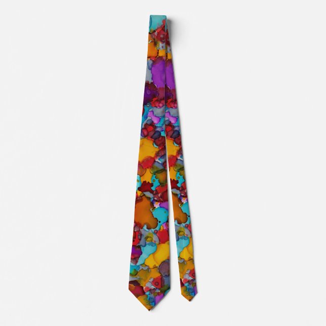 Corbata Sueño de Confeti (Anverso)