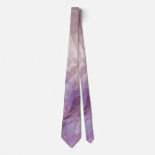 Corbata  Sueño de Lavanda Remolino Lila Malva Lavanda