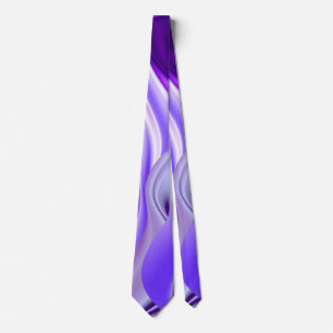 Corbata Sueño púrpura , Abstracto Fantasía Arcoiris