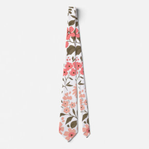 Corbata Sueños Florales Suaves