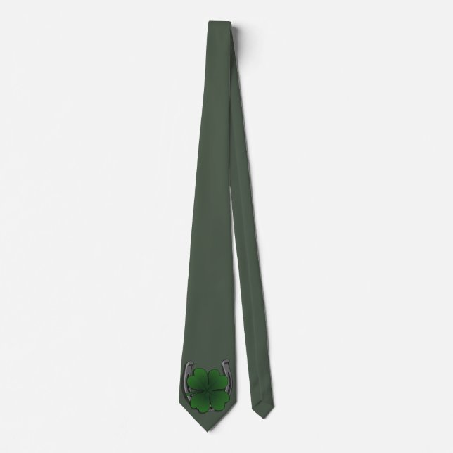 Corbata Suerte empate St. Patrick's Day Tie Lucky Necktie (Anverso)
