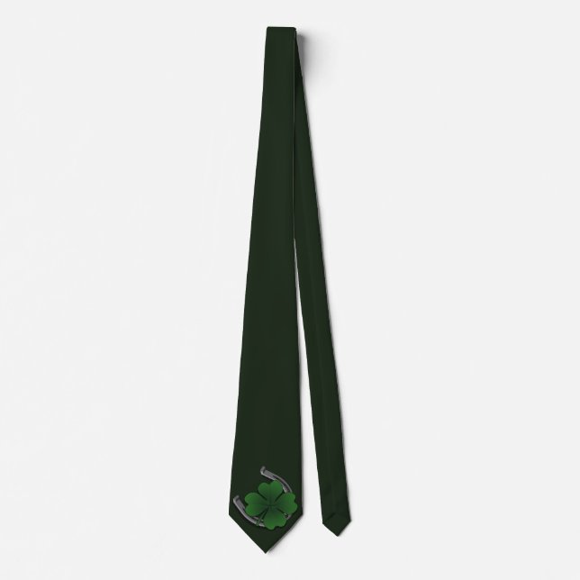 Corbata Suerte empate St. Patrick's Day Tie Lucky Necktie (Anverso)