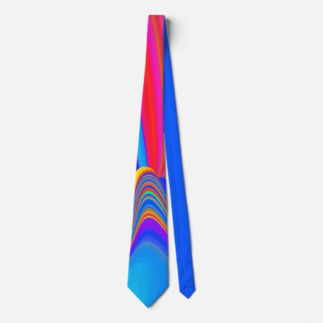 Corbata Summerfeeling, Resumen 3D Rainbowart (Anverso)