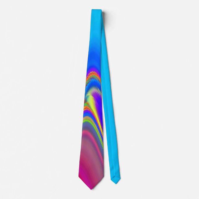 Corbata Summerfeeling, Resumen 3D Rainbowart (Anverso)