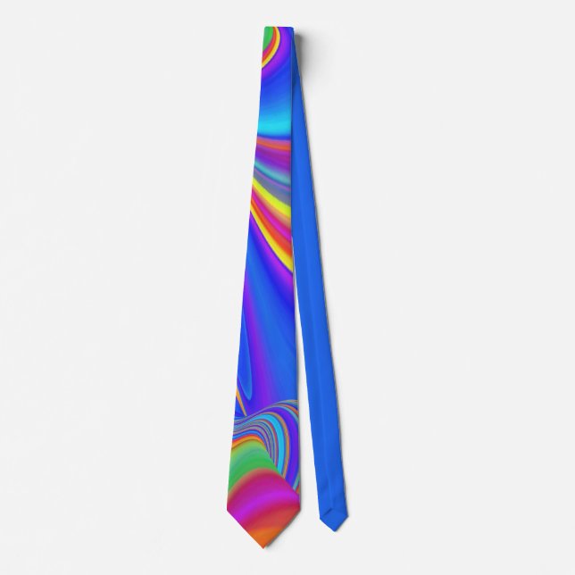 Corbata Summerfeeling, Resumen 3D Rainbowart (Anverso)