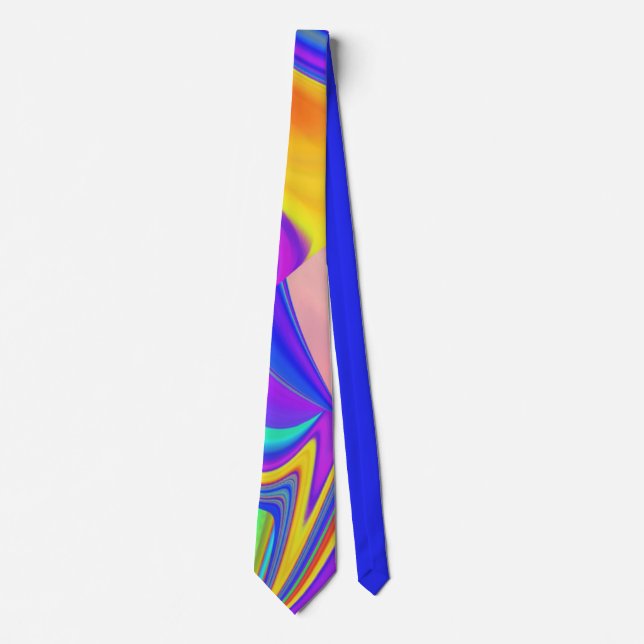 Corbata Summerfeeling, Resumen 3D Rainbowart (Anverso)