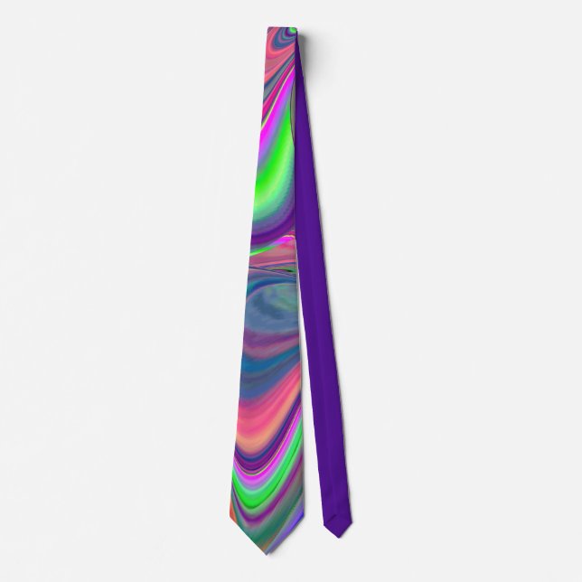 Corbata Summerfeeling, Resumen 3D Rainbowart (Anverso)