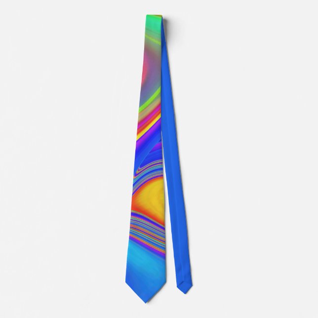 Corbata Summerfeeling, Resumen 3D Rainbowart (Anverso)