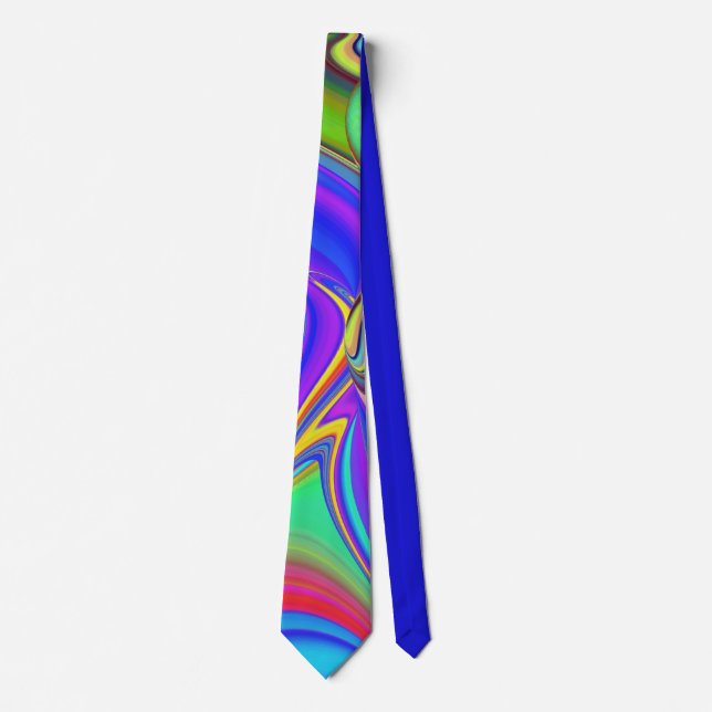 Corbata Summerfeeling, Resumen 3D Rainbowart (Anverso)