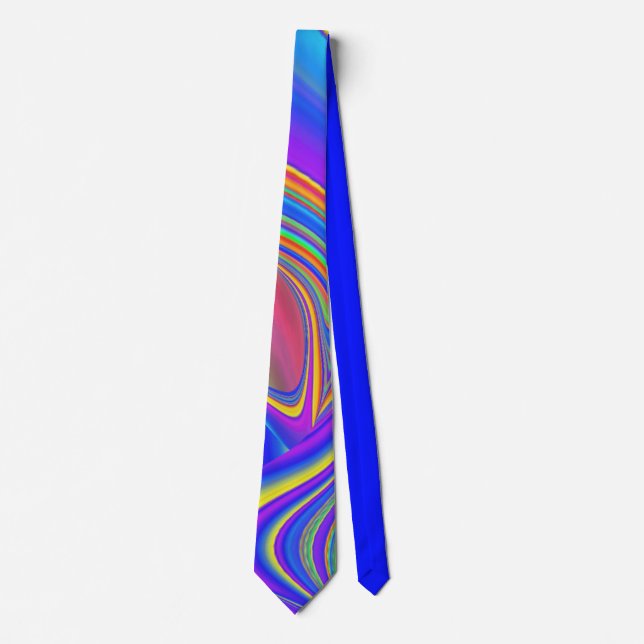 Corbata Summerfeeling, Resumen 3D Rainbowart (Anverso)